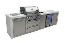Load image into Gallery viewer, MONT ALPI 4-BURNER DELUXE ISLAND WITH A BEVERAGE CENTER-MAi400-DBEV