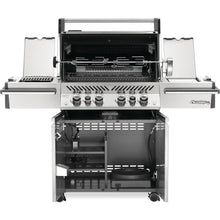 Load image into Gallery viewer, Napoleon Prestige PRO 500 Propane Grill with Infrared Rear and Side Burners and Rotisserie Kit
