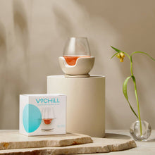 Load image into Gallery viewer, VoChill - Stemless Wine Chiller - Cyan
