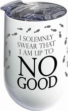 Load image into Gallery viewer, Spoontiques-Harry Potter Stainless Steel Wine Tumbler, 16 Oz - Double Wall Insulated Drink Cup with Lid for Travel - Mischief Managed