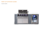 Load image into Gallery viewer, Mont Alpi 4-Burner Artwood Island