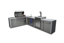 Load image into Gallery viewer, Mont Alpi 805 Deluxe Island with a 90 Degree Corner, Kegerator and Beverage Center-MAi805-D90KEGBEV