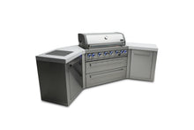 Load image into Gallery viewer, MONT ALPI 6-BURNER ISLAND WITH 45-DEGREE CORNERS-MAi805-45