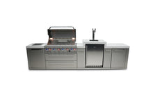 Load image into Gallery viewer, MONT ALPI 6-BURNER ISLAND WITH A KEGERATOR-MAi805-KEG