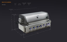 Load image into Gallery viewer, MONT ALPI 44" BUILT-IN GRILL-MABi805