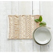 Load image into Gallery viewer, Tribe Placemat Natural
