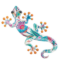 Load image into Gallery viewer, Luster Gecko Wall Decor 18" - White Multi
