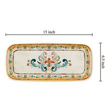 Load image into Gallery viewer, Supreme Housewares - Tuscany 15" Melamine Rectangle Tray
