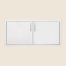 Load image into Gallery viewer, Summerset 36" 2-Drawer Dry Storage Pantry &amp; Enclosed Cabinet Combo
