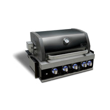 Load image into Gallery viewer, MONT ALPI 32" BLACK STAINLESS STEEL BUILT-IN GRILL-MABi400-BSS
