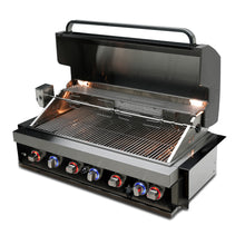 Load image into Gallery viewer, MONT ALPI 44" BLACK STAINLESS STEEL BUILT-IN GRILL-MABi805-BSS
