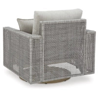 Load image into Gallery viewer, Seton Creek Outdoor Swivel Lounge with Cushion
