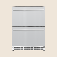 Load image into Gallery viewer, Summerset 24" 5 Cu. Outdoor Double Drawer Refrigerator
