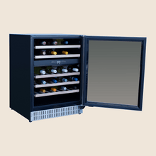 Load image into Gallery viewer, Summerset 24" 5.3 Cu. Deluxe Outdoor Wine Cooler - Dual Zone
