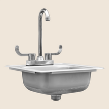 Load image into Gallery viewer, Summerset 15" Drop-In Sink &amp; Hot/Cold Faucet
