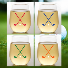 Load image into Gallery viewer, Wine-Oh! - GOLF Shatterproof Wine Glasses

