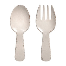 Load image into Gallery viewer, Cream Crackle Melamine
