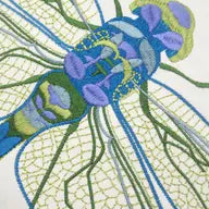 Load image into Gallery viewer, Rightside Design - Blue Dragonfly Pillow Indoor/Outdoor Pillow
