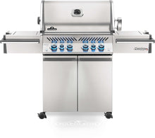 Load image into Gallery viewer, Napoleon Prestige PRO 500 Propane Grill with Infrared Rear and Side Burners and Rotisserie Kit
