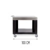 Load image into Gallery viewer, Alfa Outdoor Oven Cart/Prep Station
